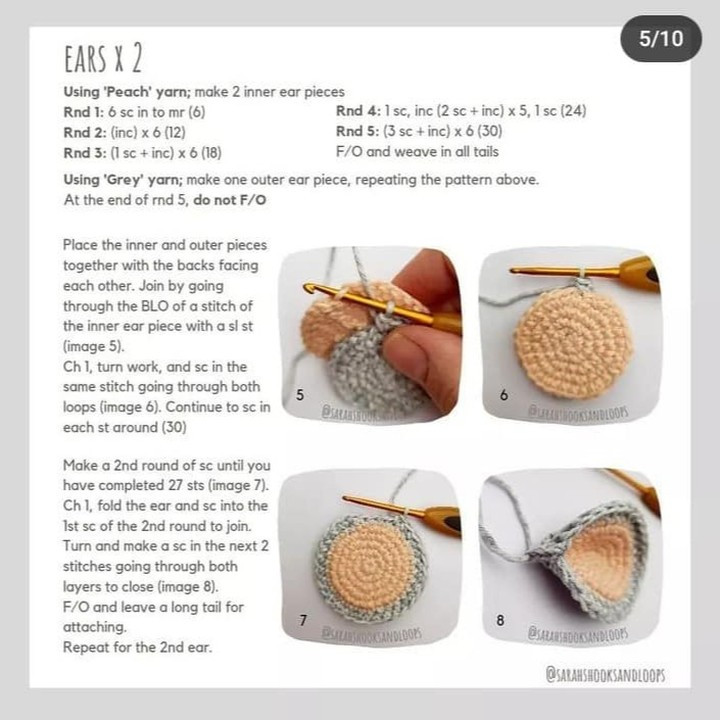 Adorable Crochet Mouse Amigurumi Pattern