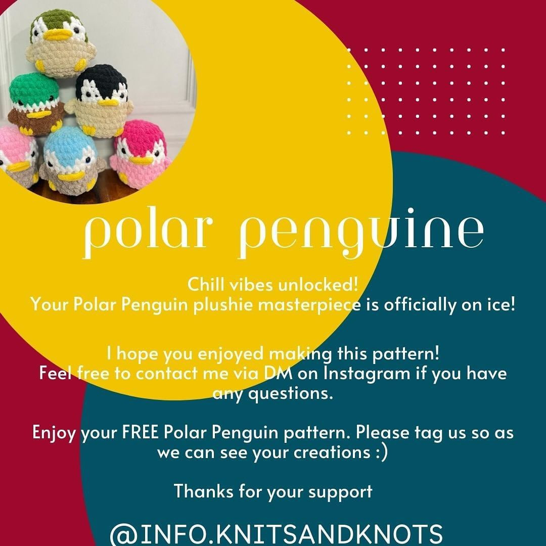 Adorable Crochet Penguin Chart