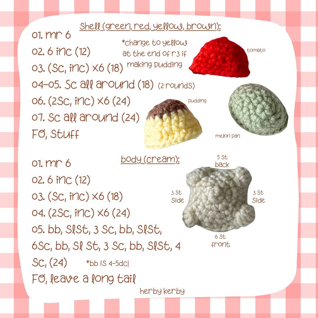 Adorable Crochet Turtle Amigurumi Chart