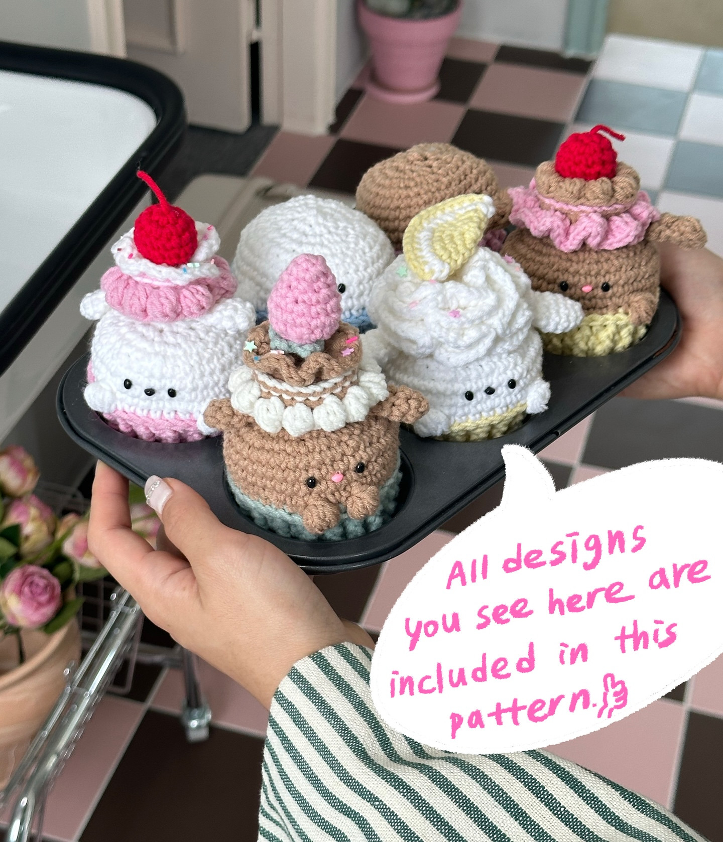 Adorable Puppy Cup Crochet Pattern Released!