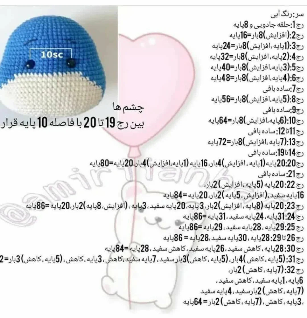 الگوی عروسک ای‌یور