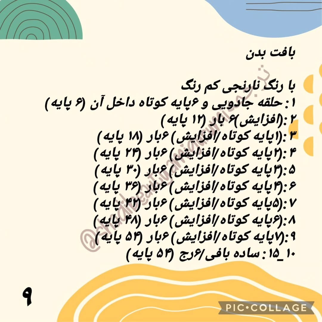 الگوی بافت سنجاب بامزه: قسمت دوم