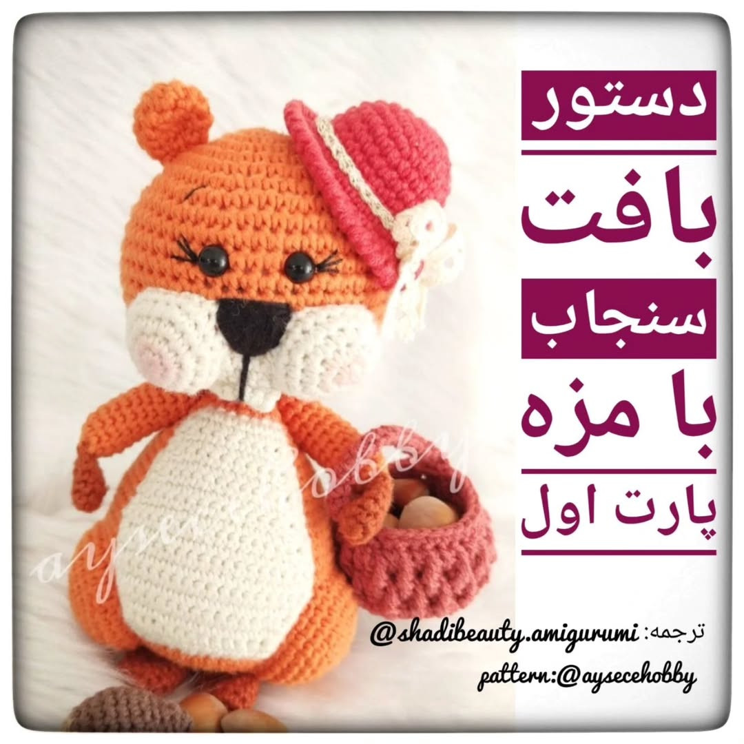 الگوی بافت سنجاب بامزه: قسمت دوم