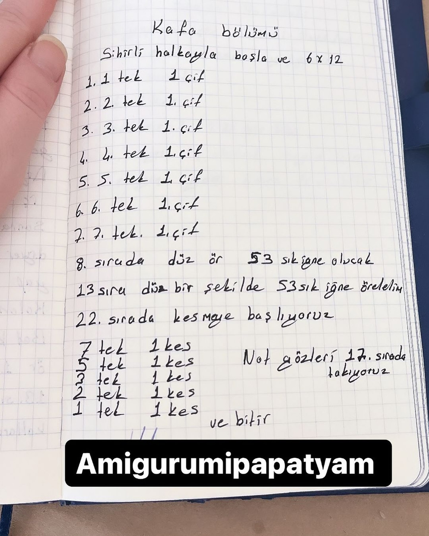 Amigurumi Bebek Şeması Ücretsiz Tarifi