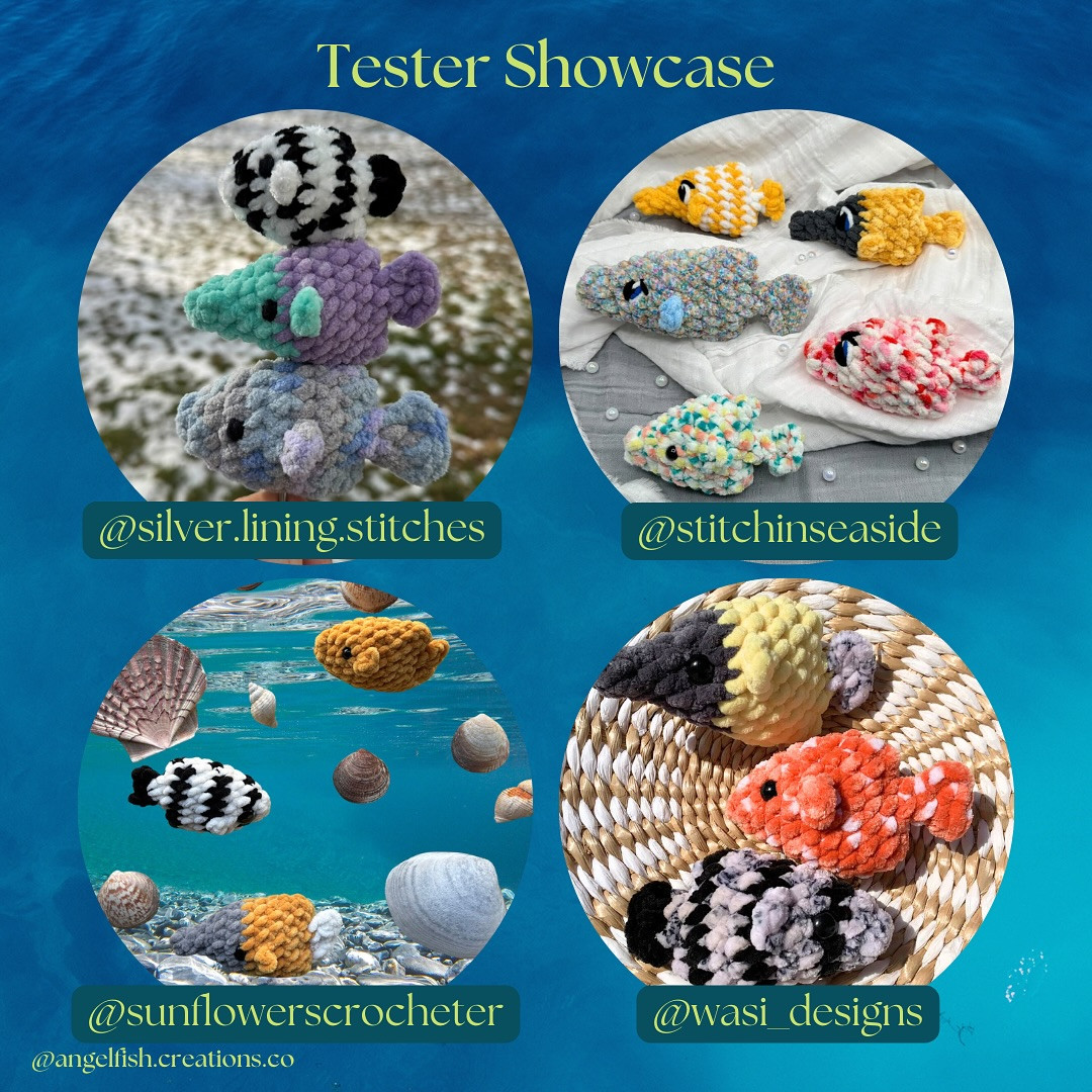 Amigurumi Crochet Butterflyfish Pattern