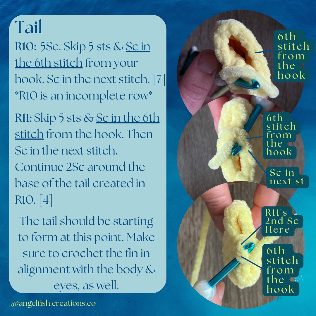 Amigurumi Crochet Butterflyfish Pattern