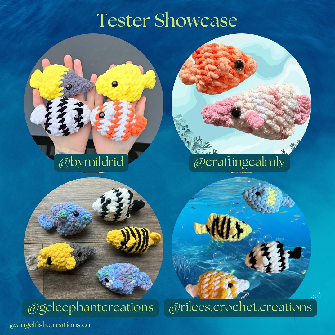 Amigurumi Crochet Butterflyfish Pattern