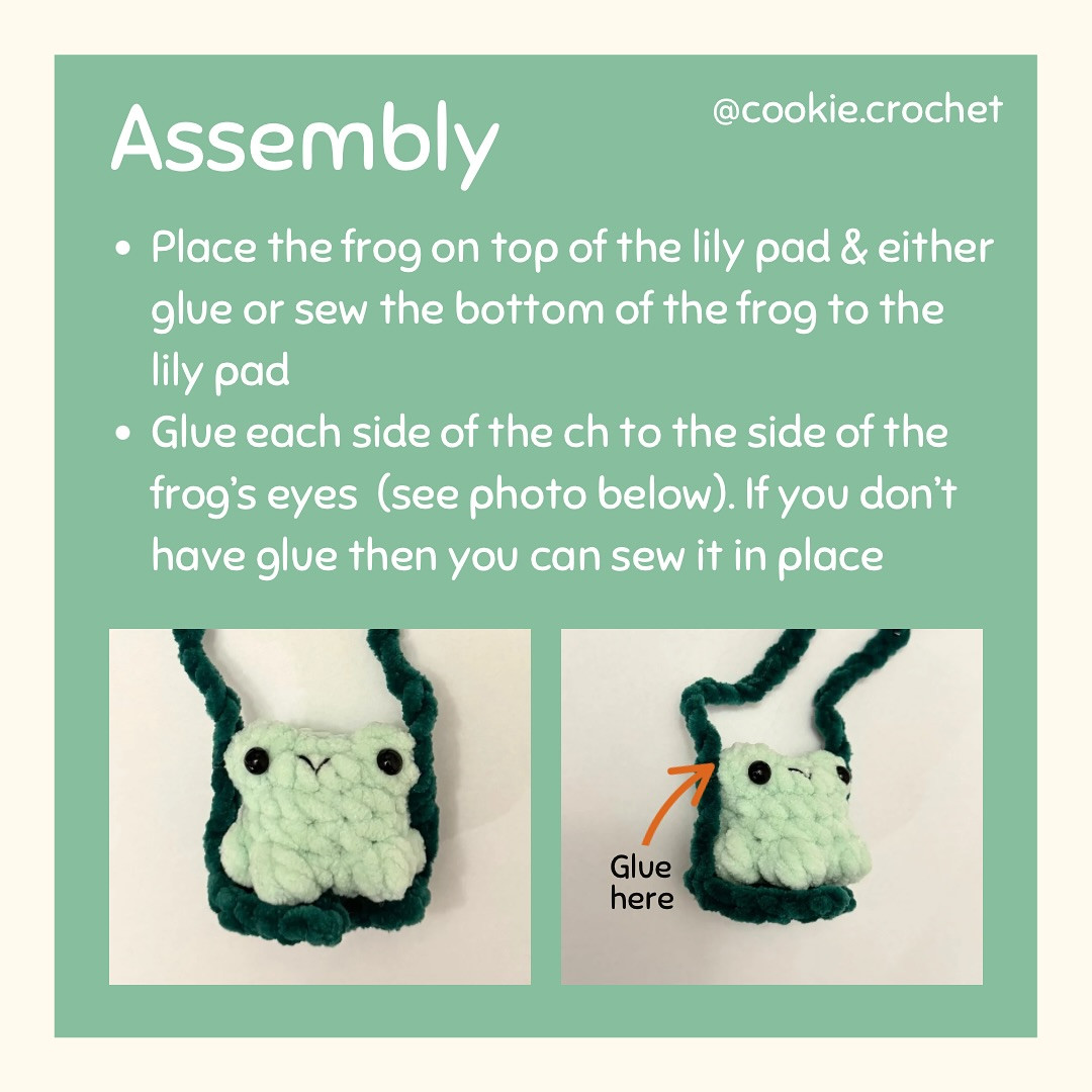 Amigurumi Frog on a Swing: Free Crochet Pattern