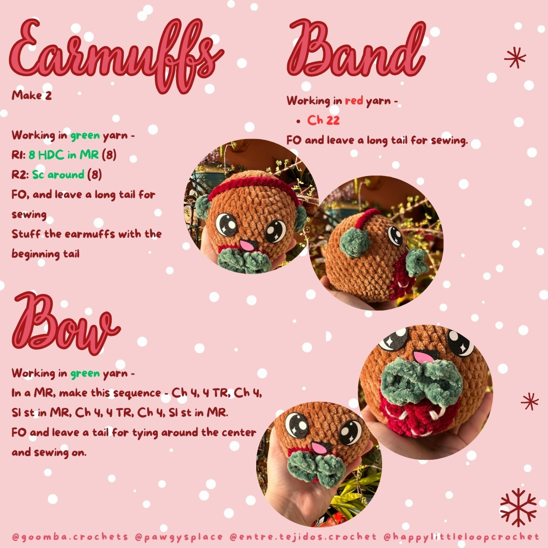 Amigurumi Gingerbread Crochet Pattern