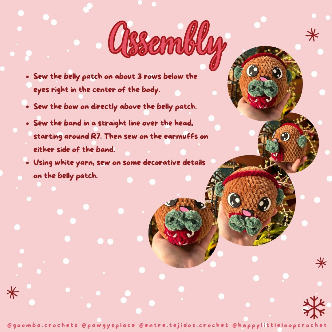 Amigurumi Gingerbread Crochet Pattern