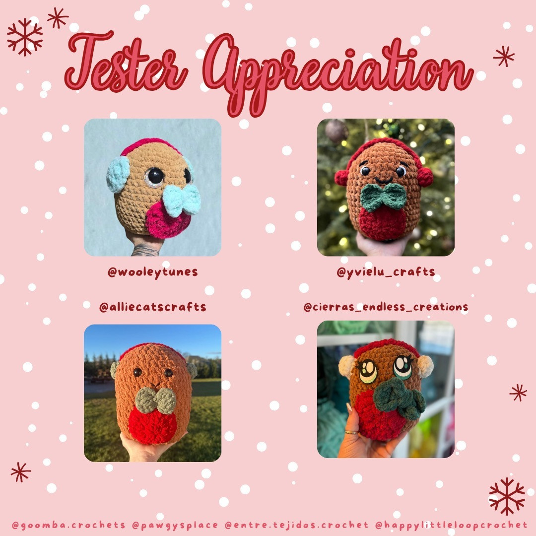 Amigurumi Gingerbread Crochet Pattern