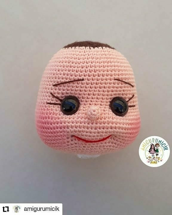 Amigurumi Kafa Örme Şeması
