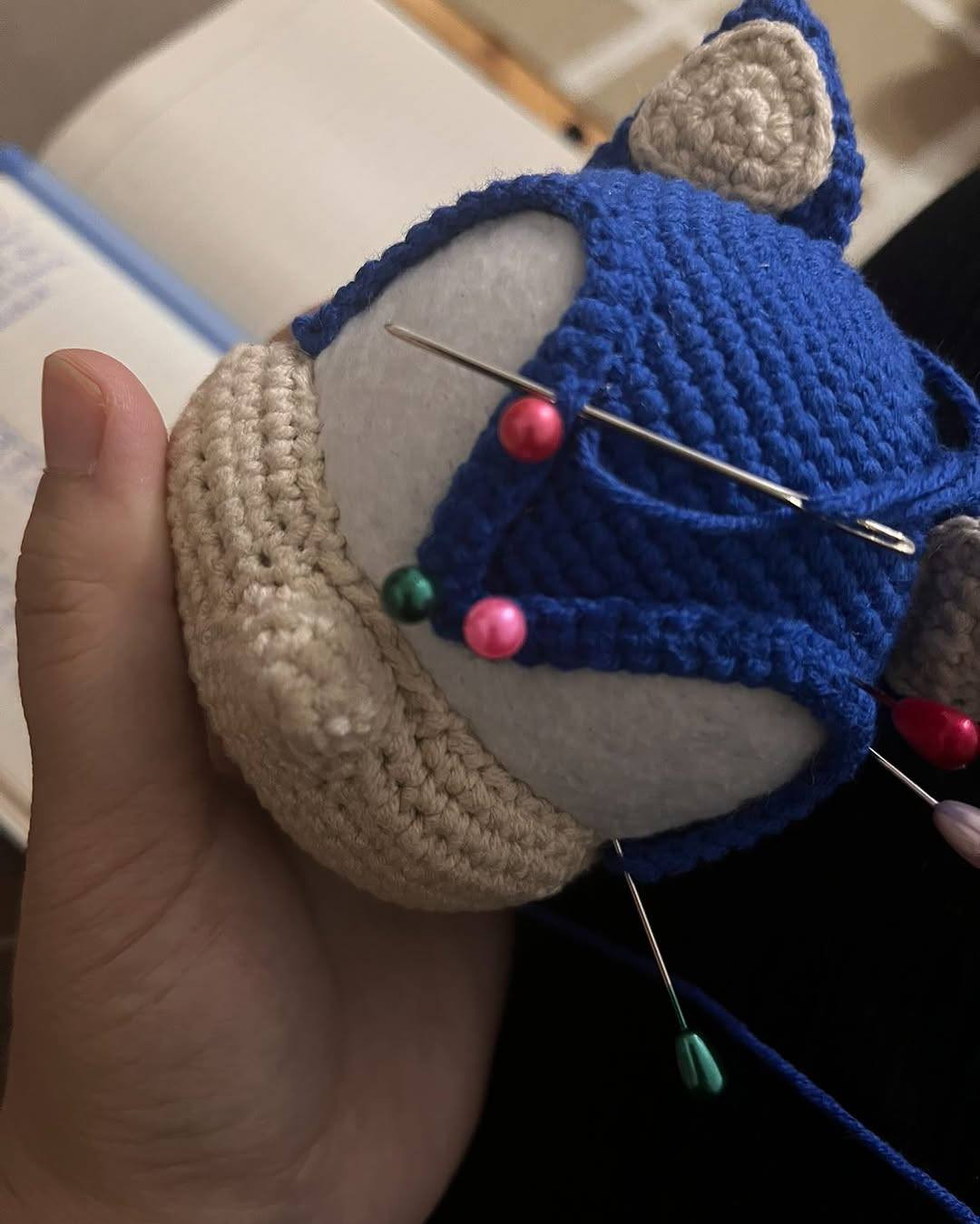 AMIGURUMİ KİRİPİ SONİC YAPIMI