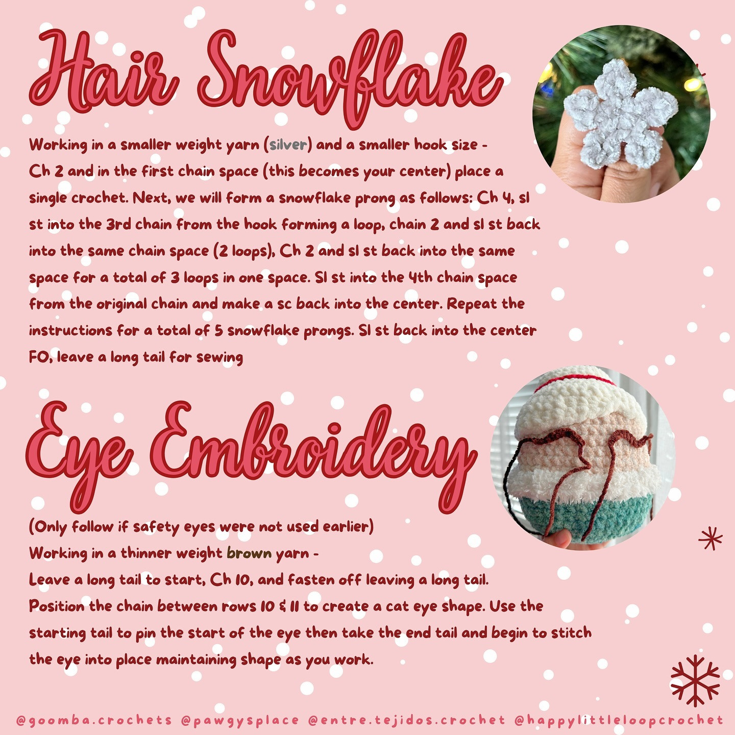 Amigurumi Mrs. Claus Crochet Chart