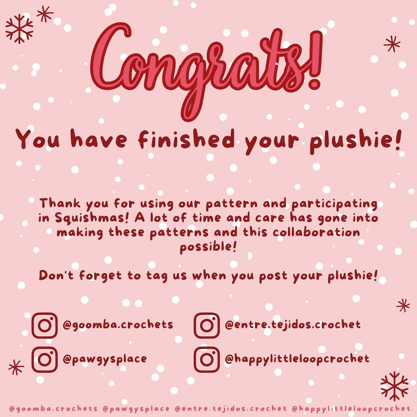 Amigurumi Mrs. Claus Crochet Chart