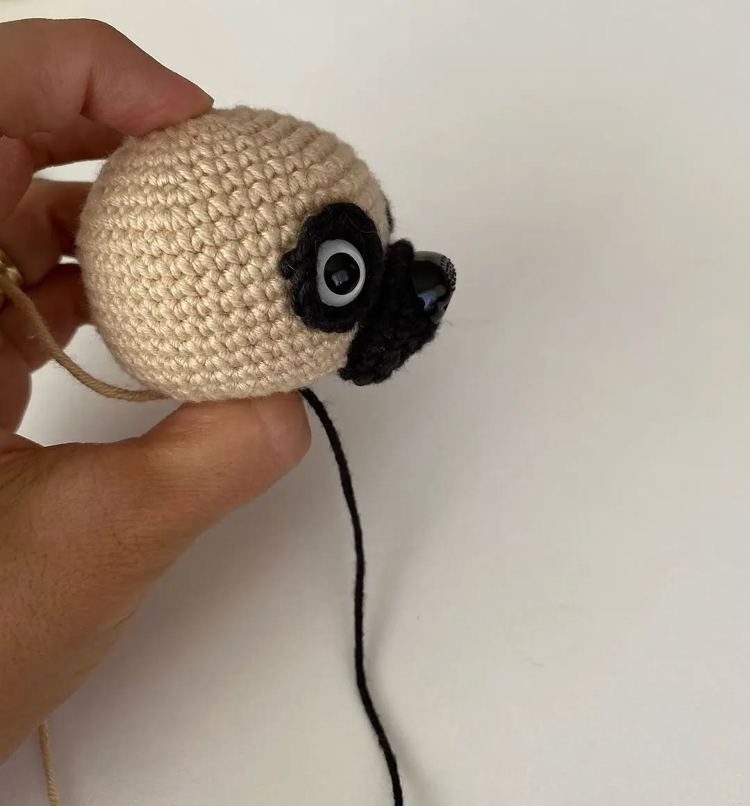 Amigurumi Pug Yapılışı Şeması
