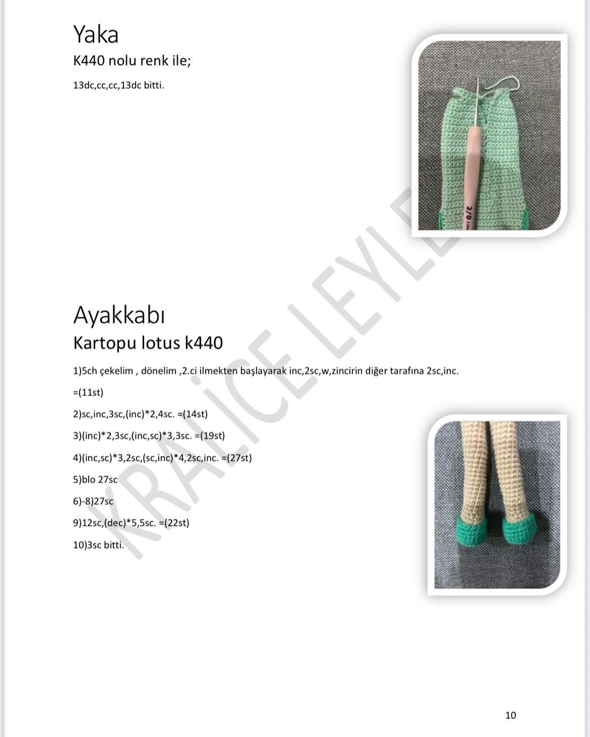 Amigurumi Şeması: Şirin Kız Bebek