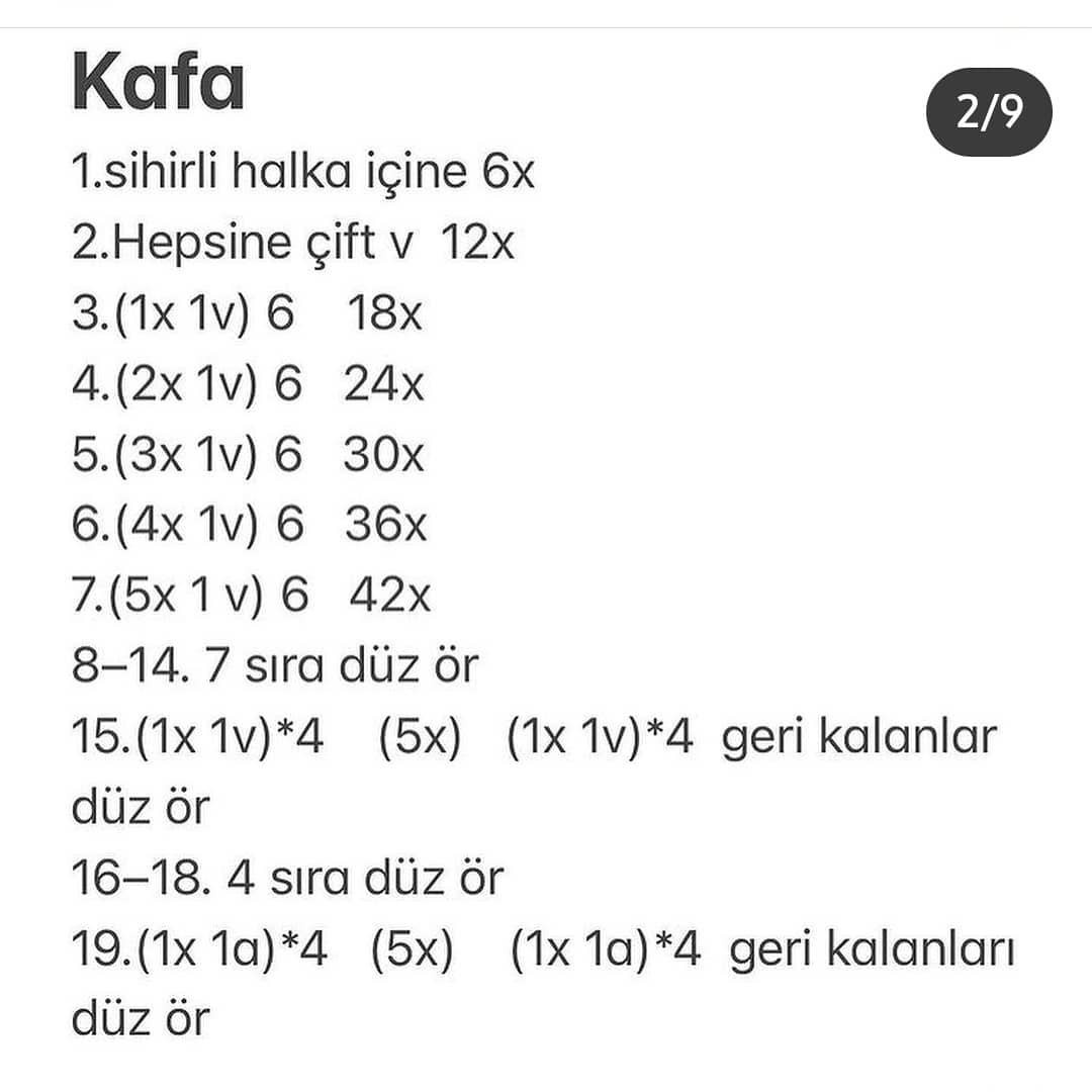 Anahtarlık Bebek Şeması