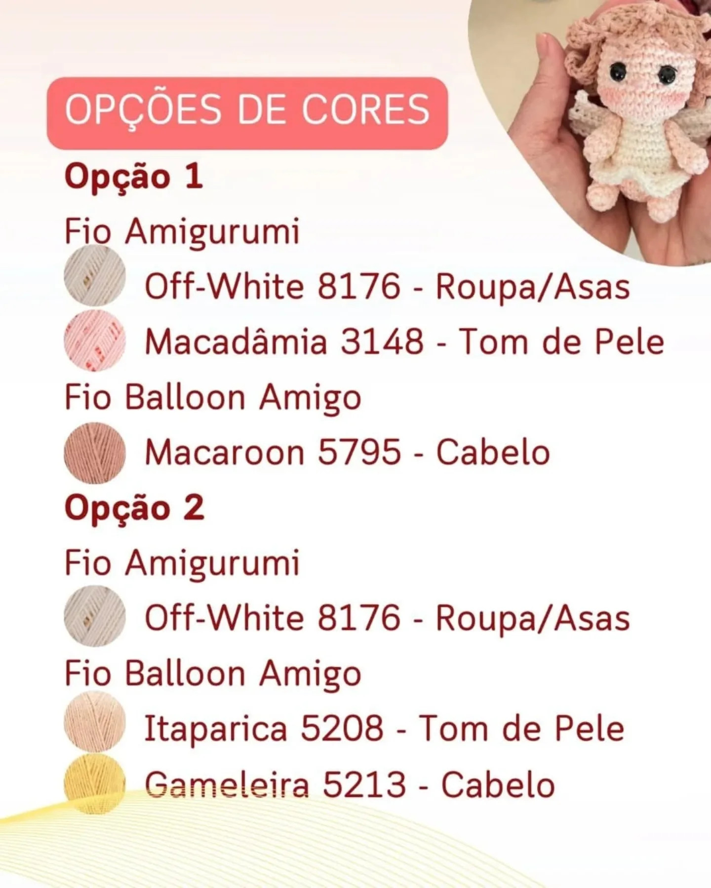 Anjinho Ariel: Gráficos de crochê gratuitos!