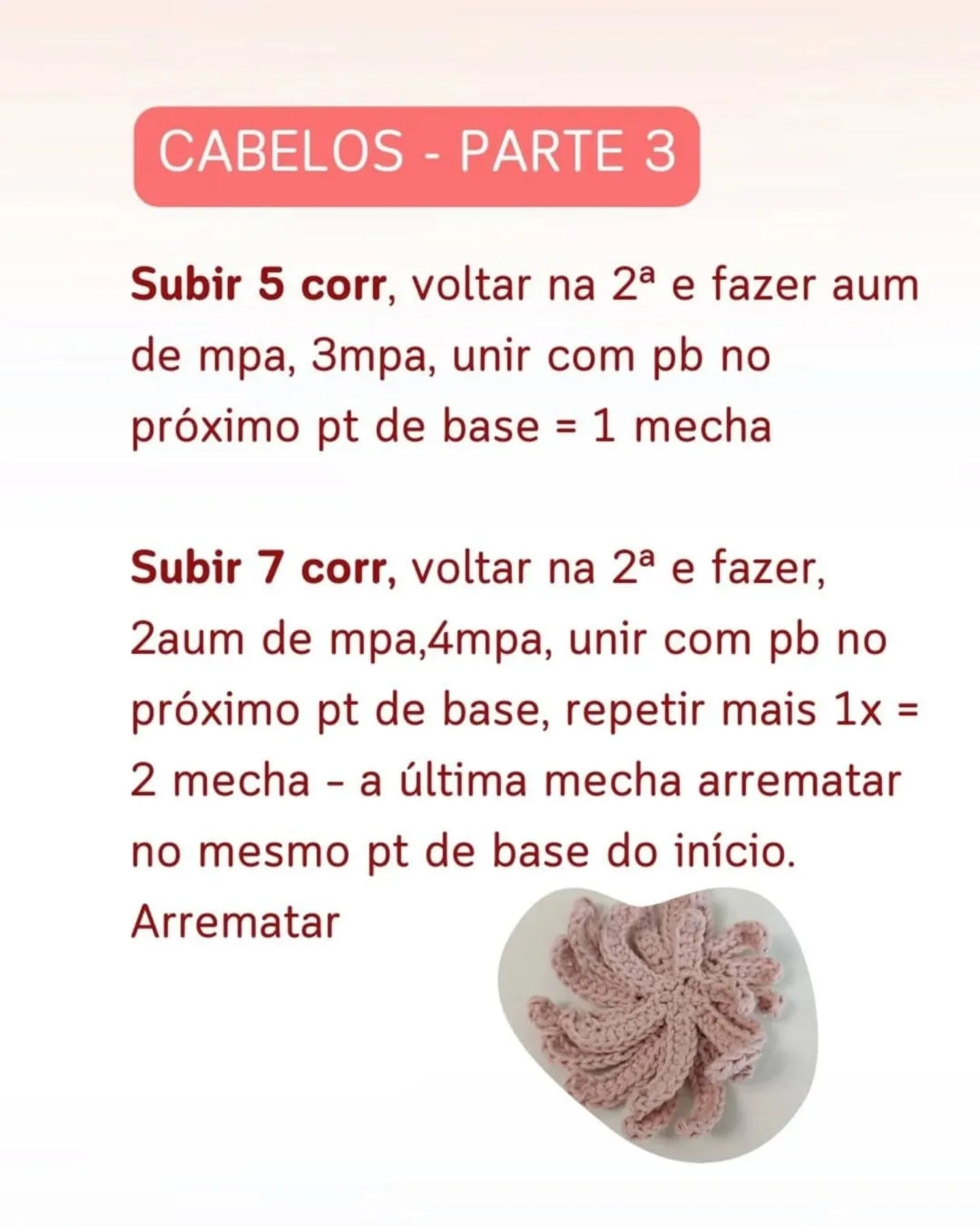 Anjinho Ariel: Gráficos de crochê gratuitos!