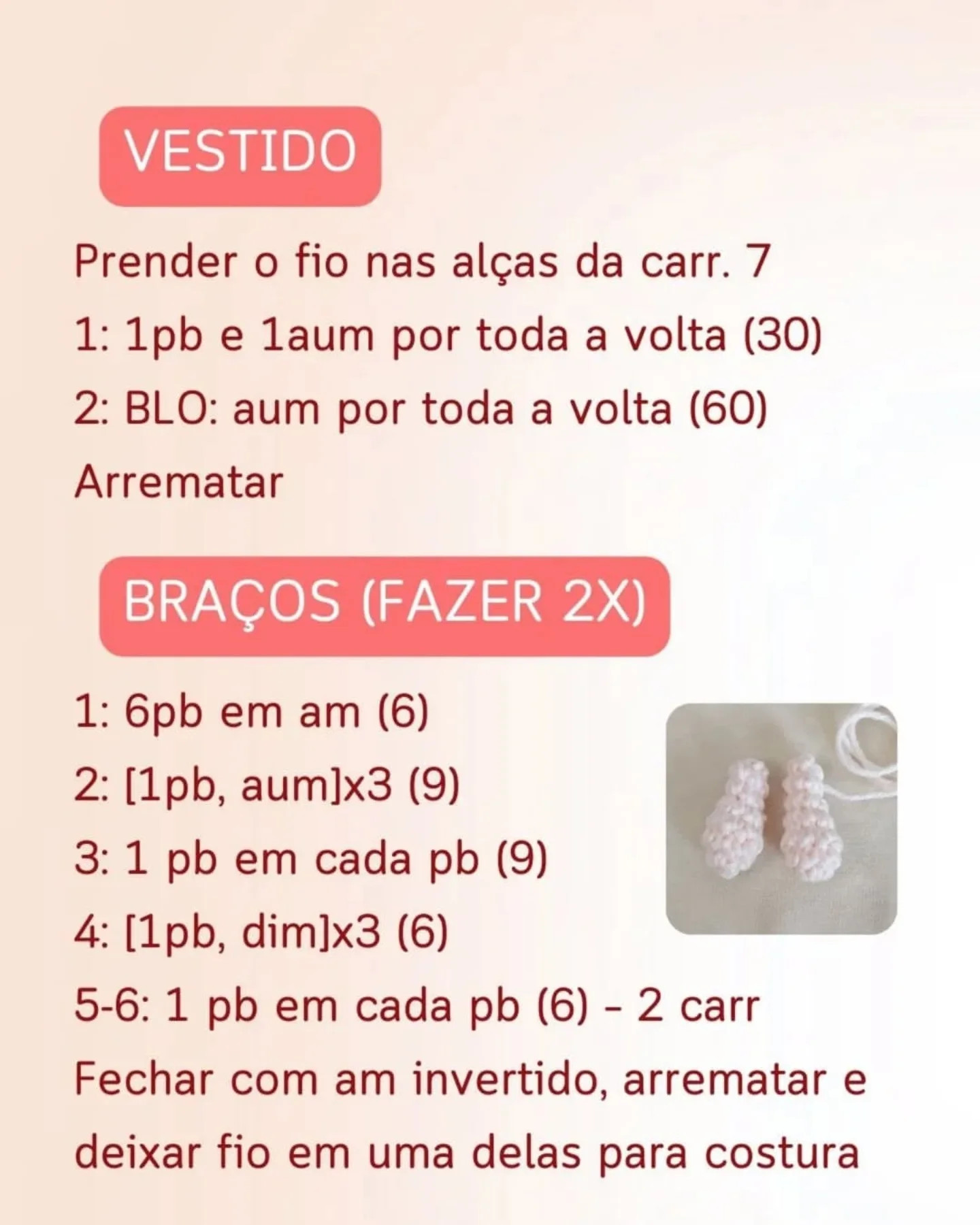 Anjinho Ariel: Gráficos de crochê gratuitos!