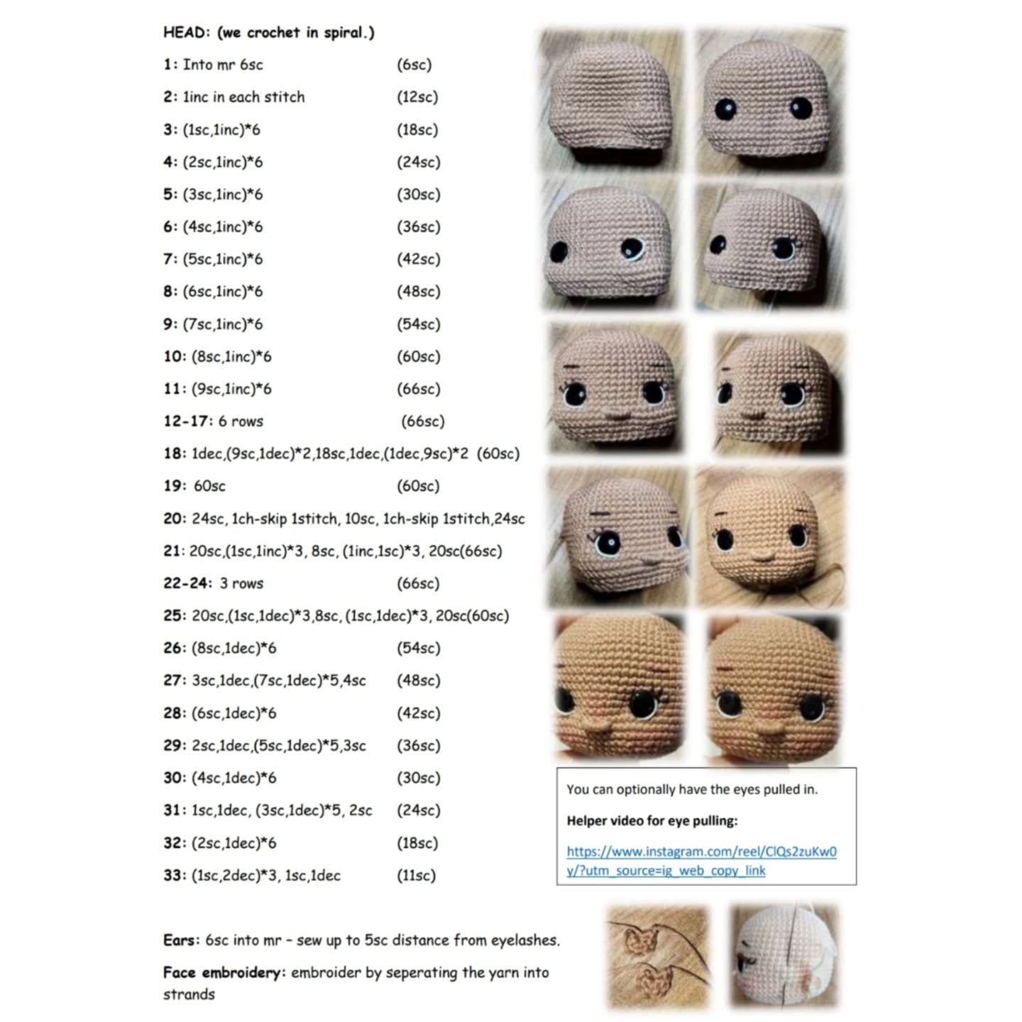 Ayçiçeği Kız ve Kirpi Amigurumi Şeması