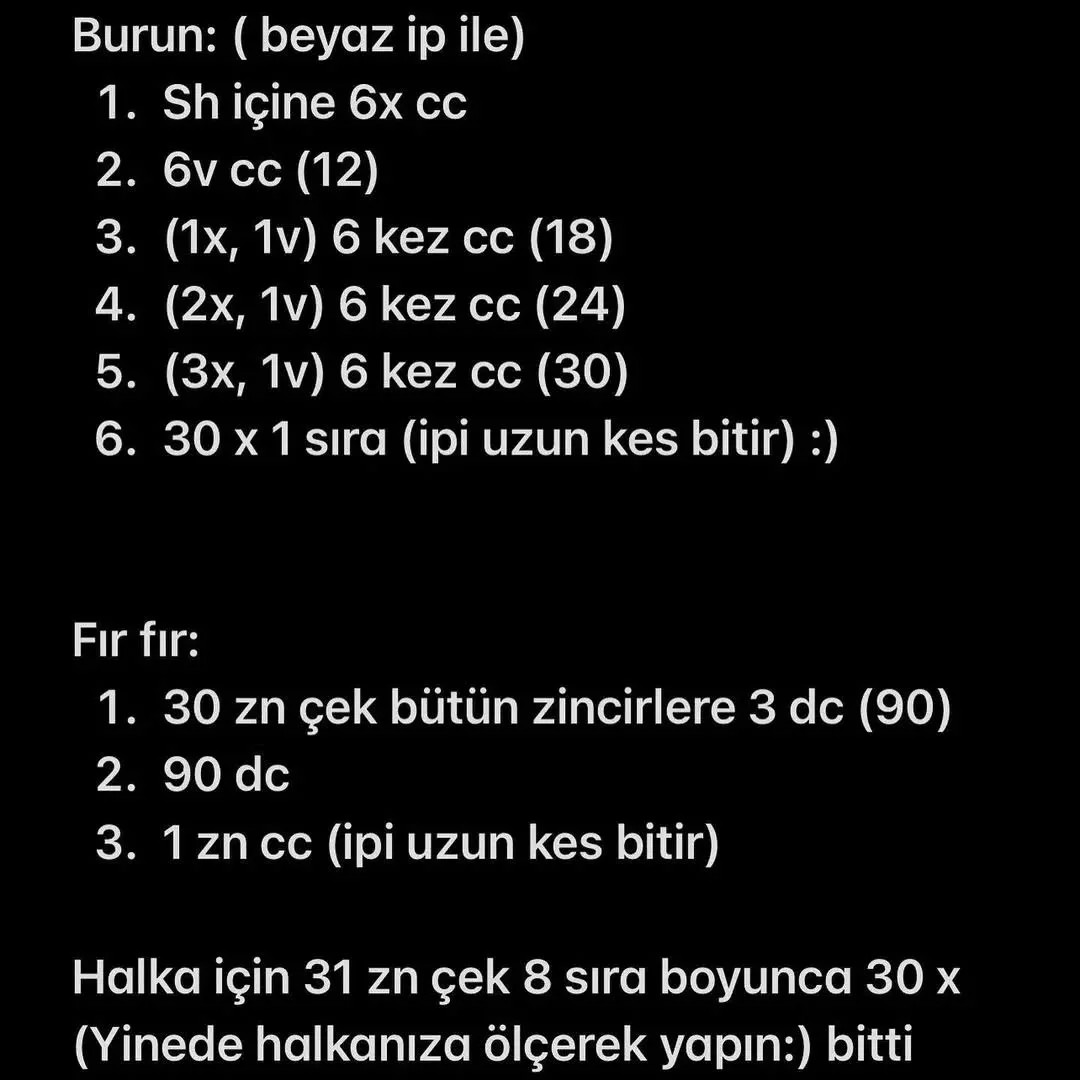 AYI ŞEKLİNDEKİ ÇİNGİRRAK ÖRNEĞİ