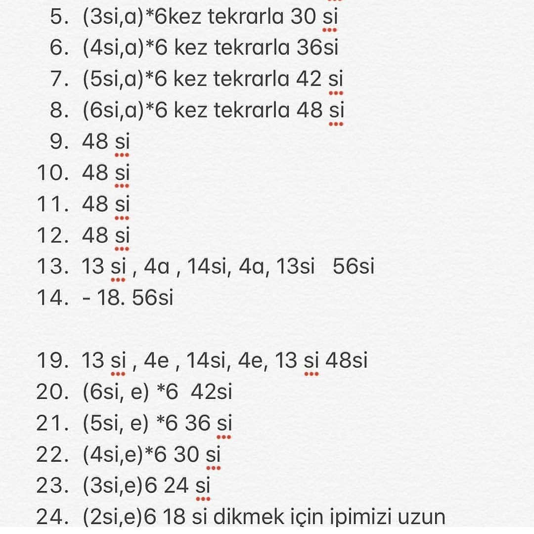 Ayıcıklı Bebek Zili Tığ İşi Şeması