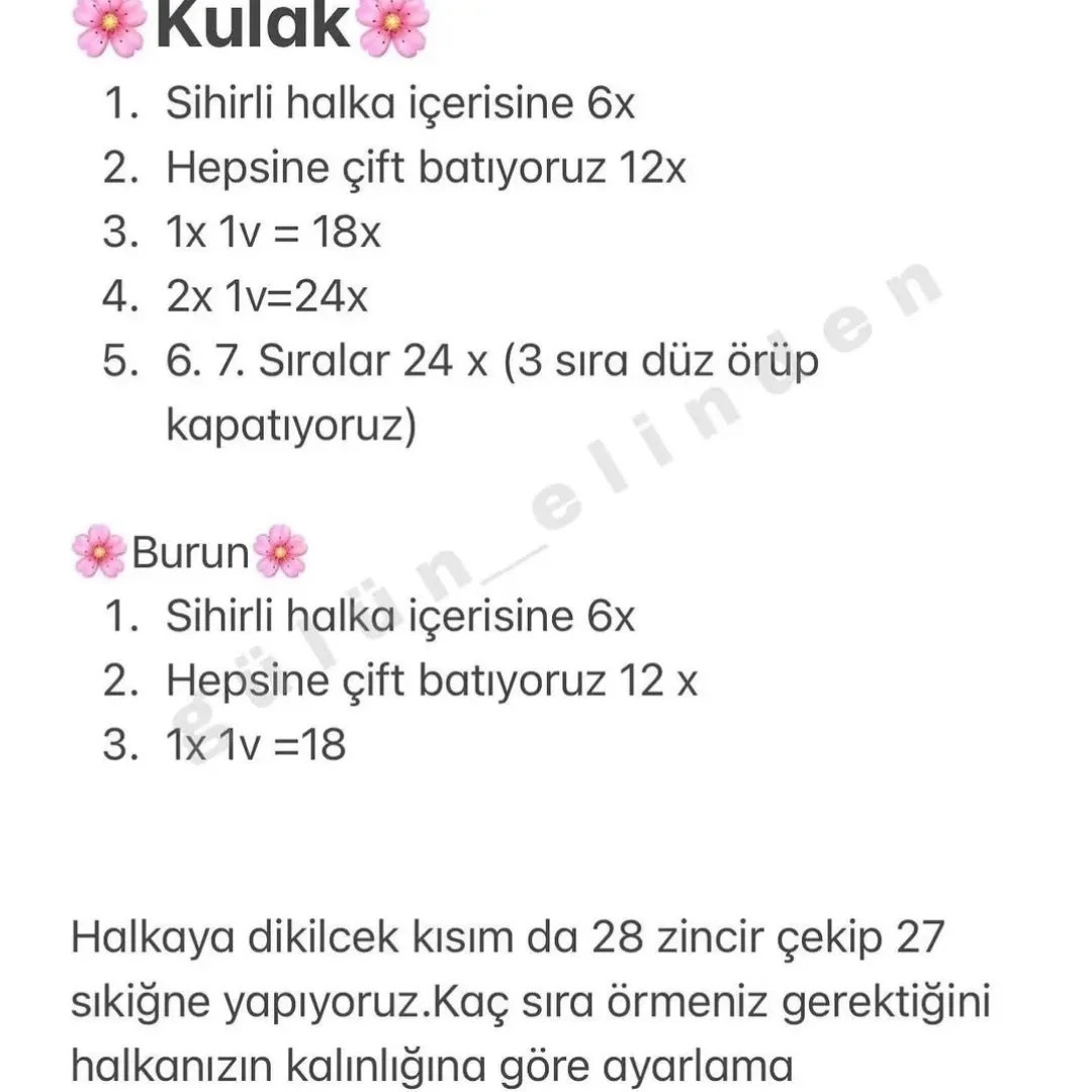 Ayıcıklı Emzik Zinciri ve Çıngırak Tarifi