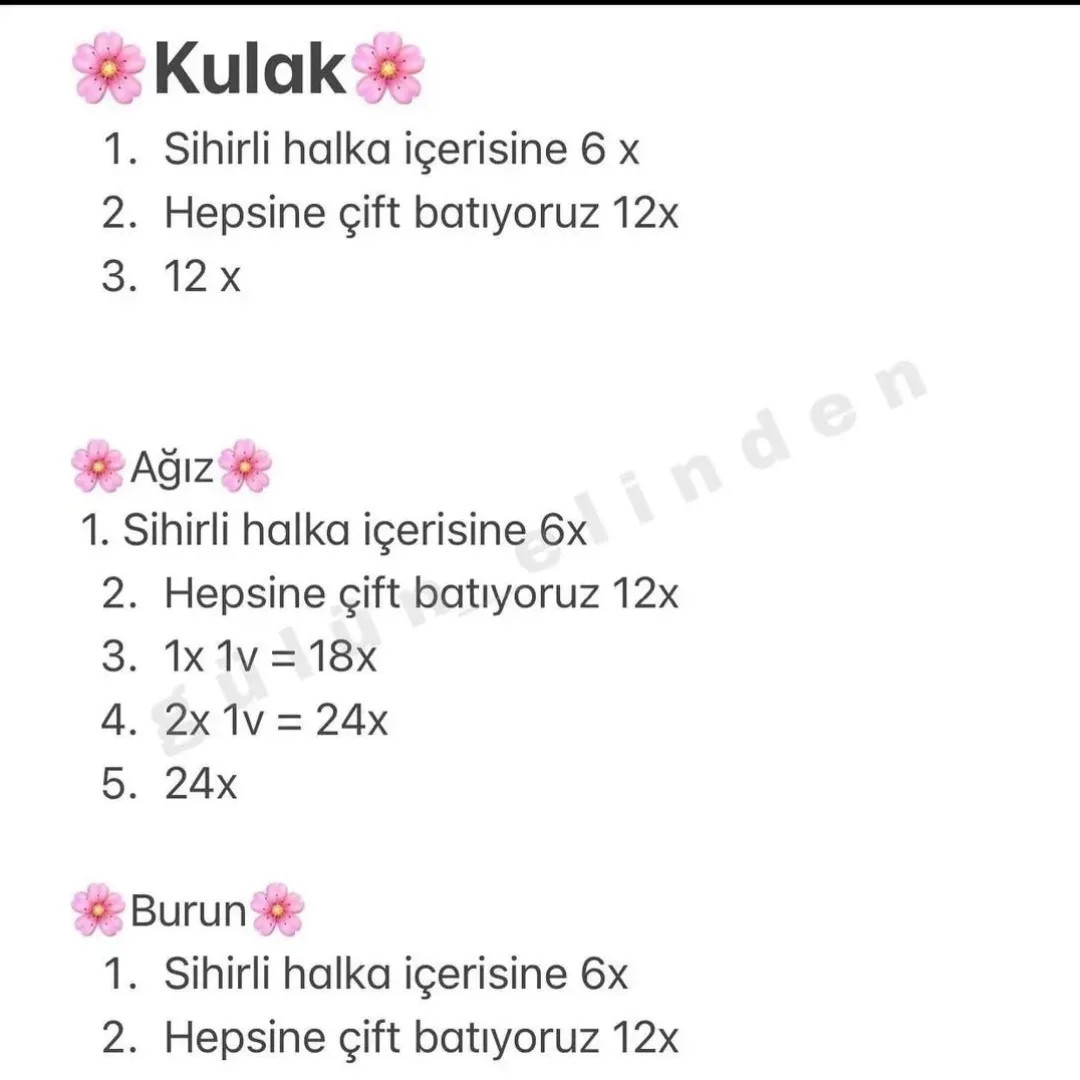 Ayıcıklı Emzik Zinciri ve Çıngırak Tarifi
