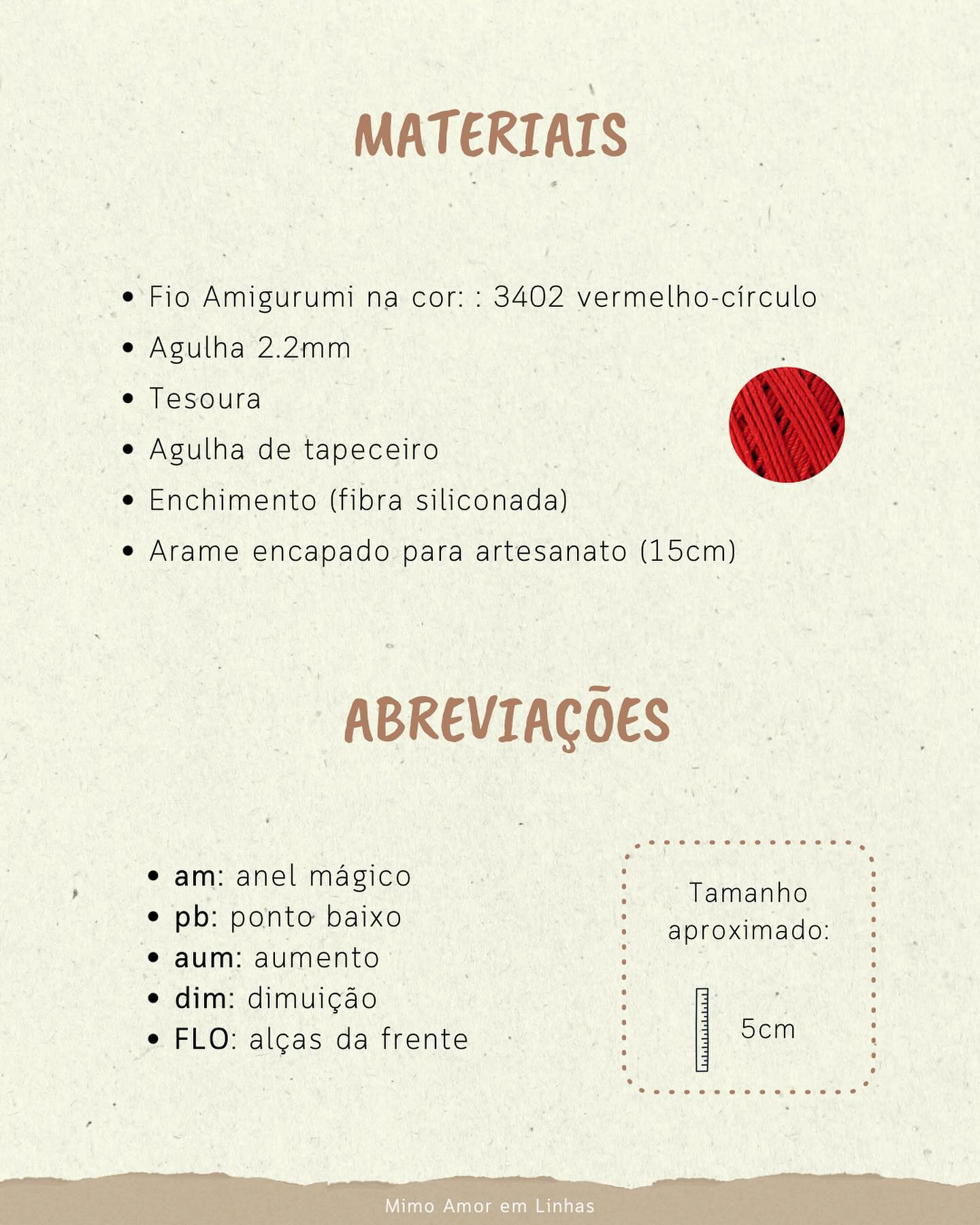 Balão de coração amigurumi: gráfico gratuito!