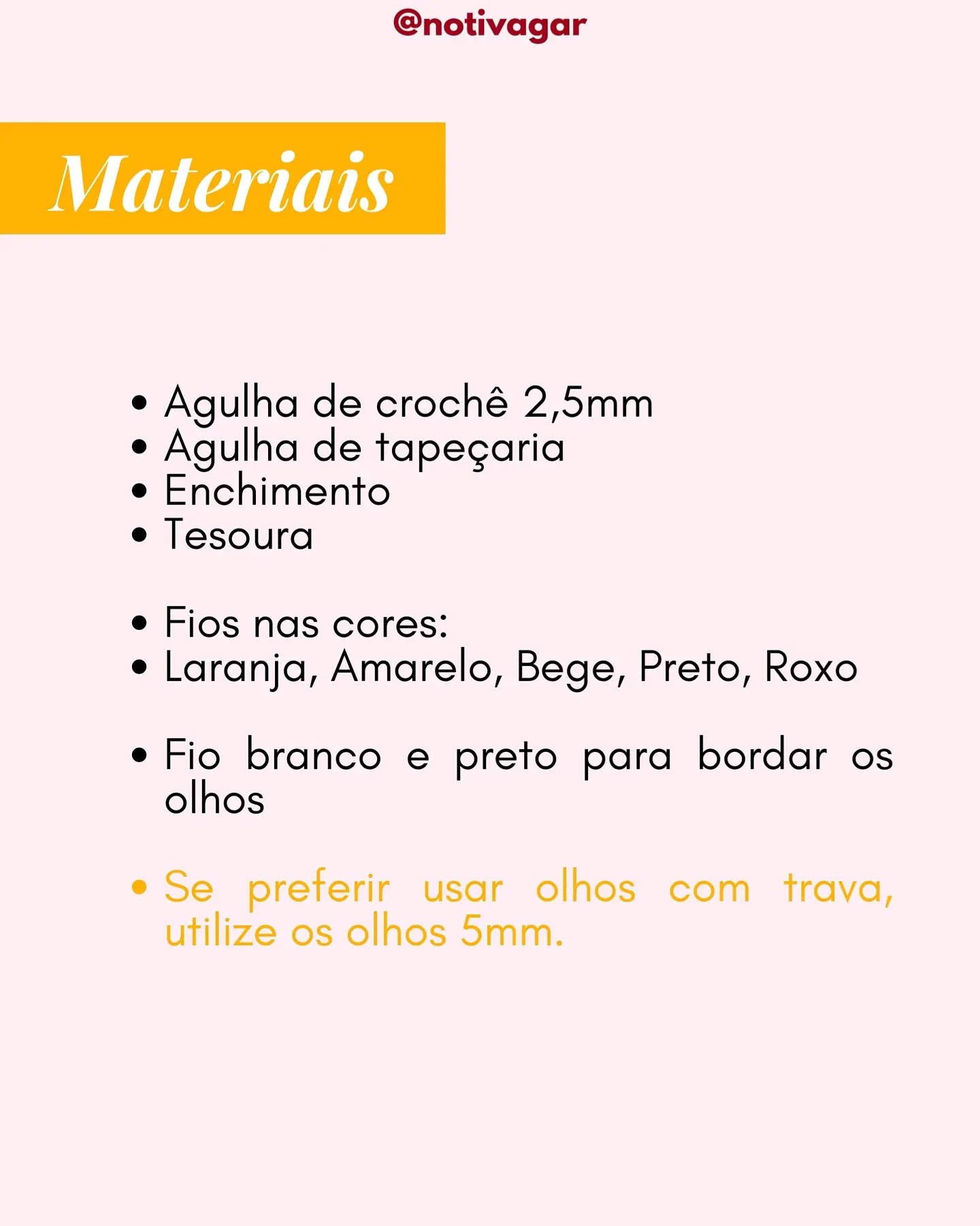 Batatinha frita amigurumi: Gráfico grátis!