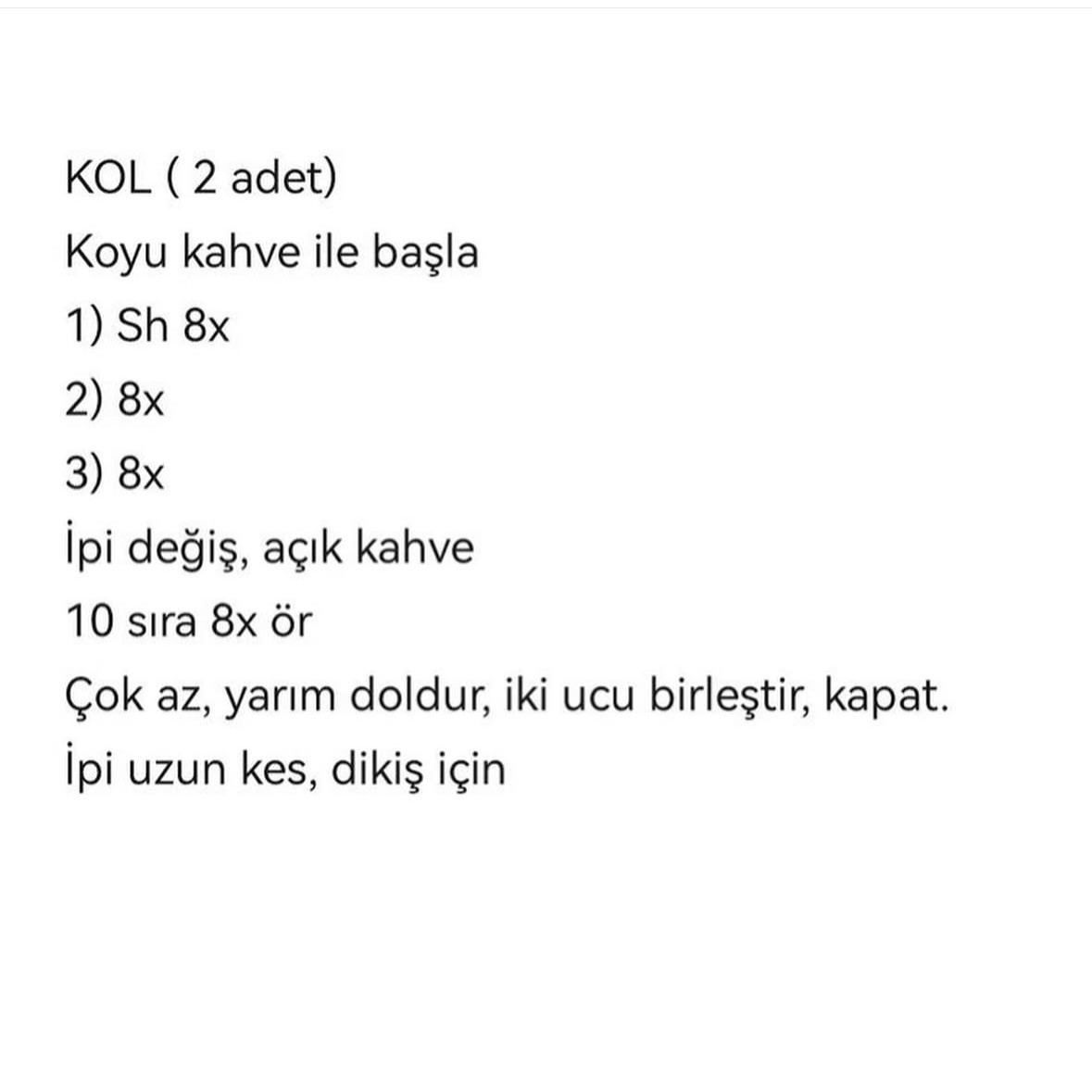 Battaniyeli Kuzu Uyku Arkadaşı Tığ İşi Şeması
