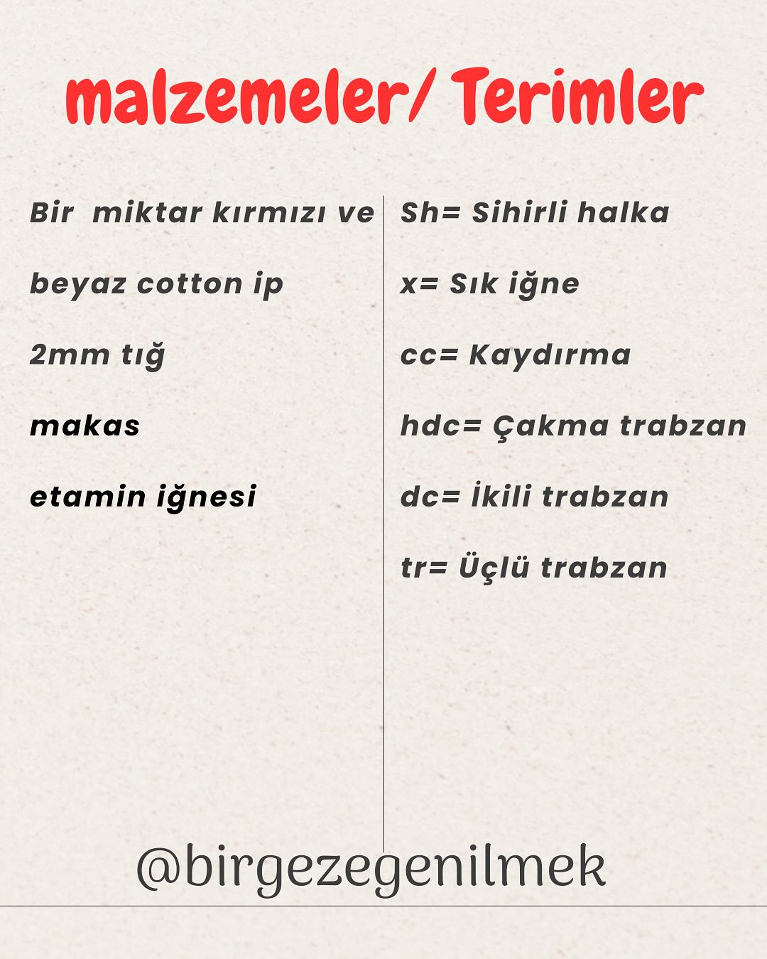 Bayrak Broş Crochet Şeması Ücretsiz