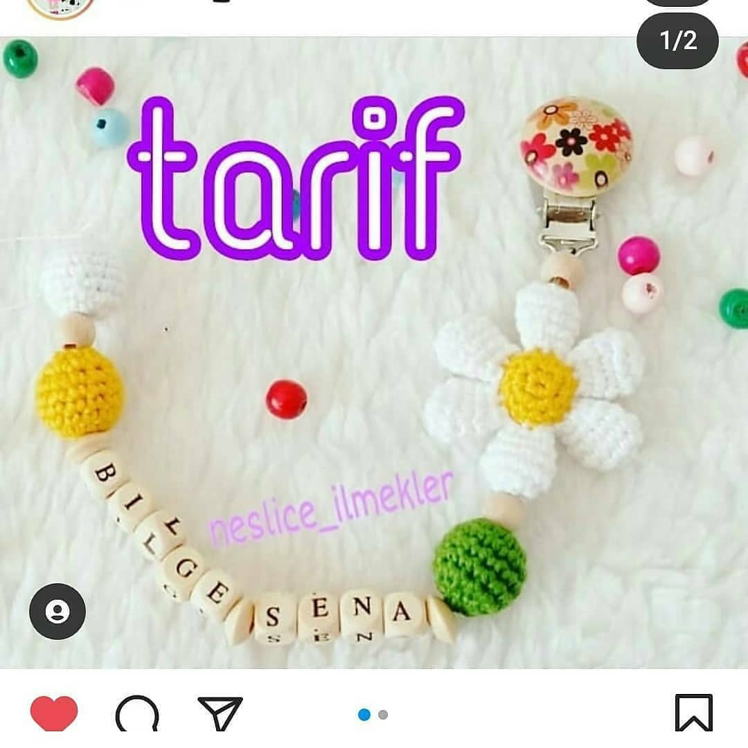 Bebek Arabası Zinciri Tığ İşi Tarifi