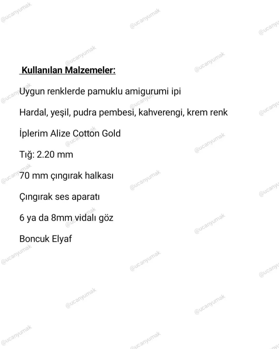 BİDİK ZÜRAFA ÇİNGIRAK TARİFİ