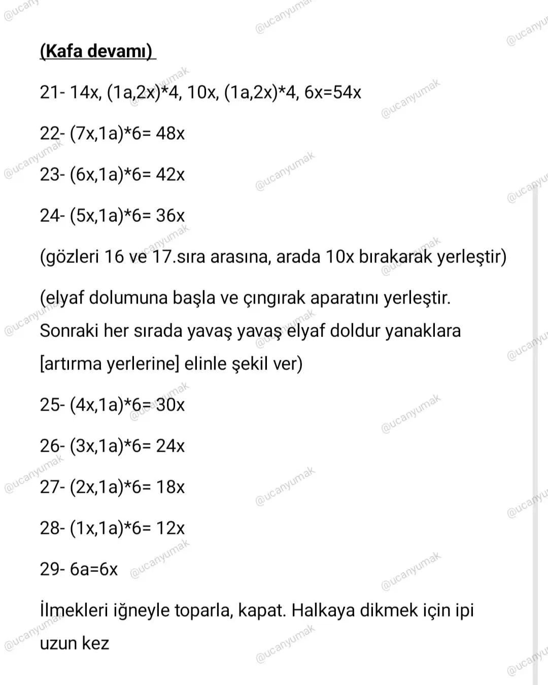 BİDİK ZÜRAFA ÇİNGIRAK TARİFİ