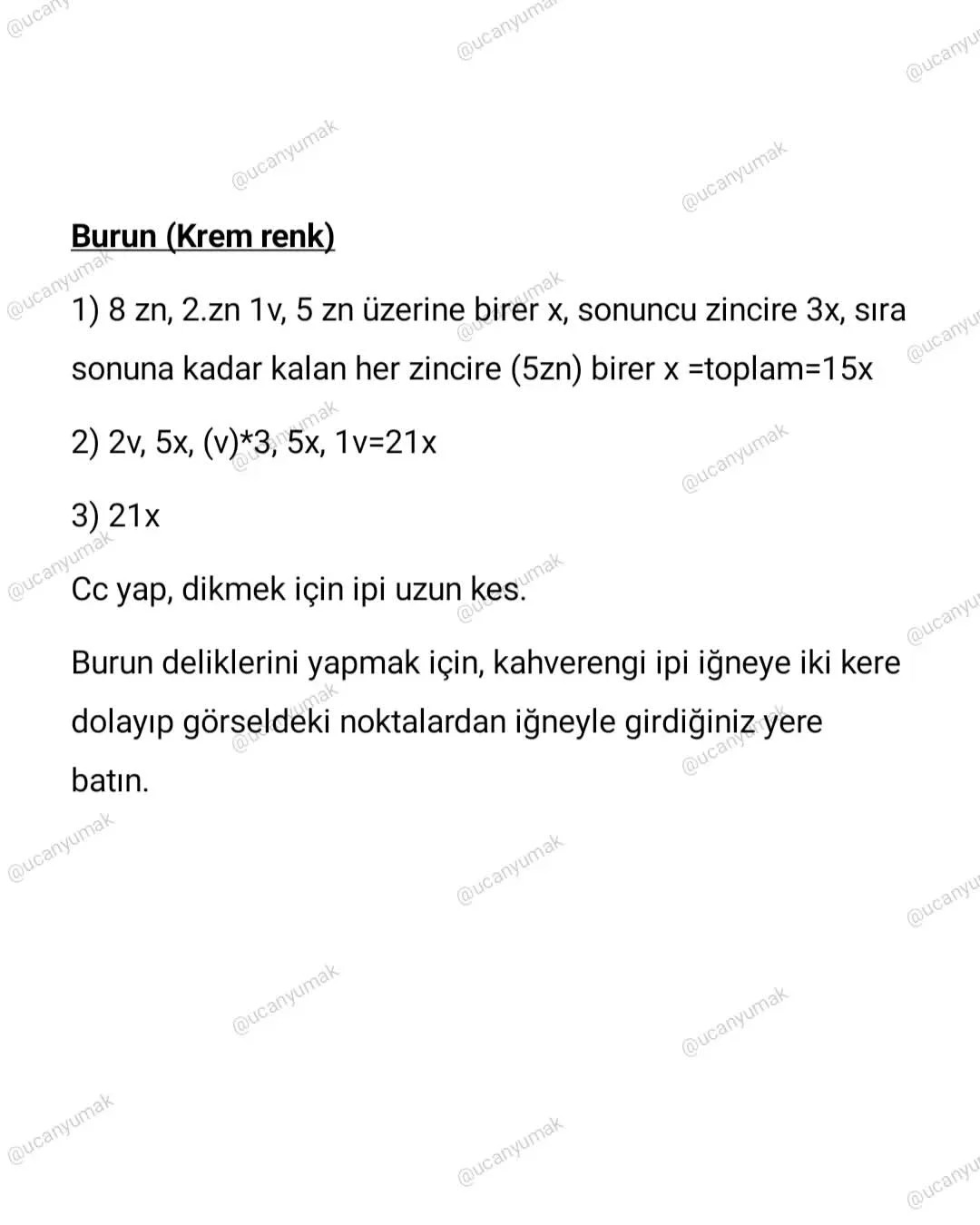 BİDİK ZÜRAFA ÇİNGIRAK TARİFİ
