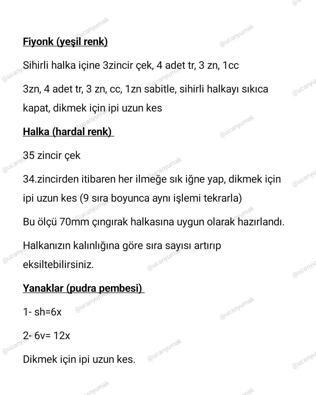 BİDİK ZÜRAFA ÇİNGIRAK TARİFİ