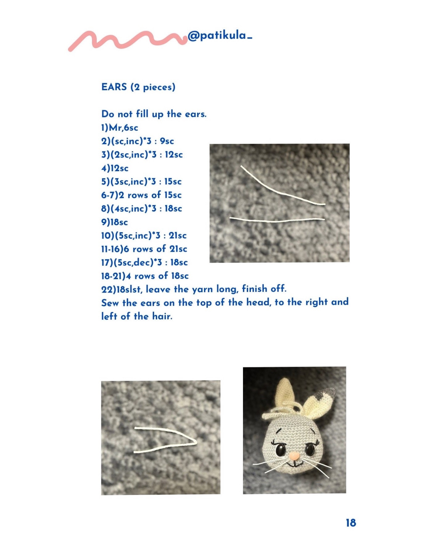 BİZDİK Şirin Tavşan Amigurumi Yapımı
