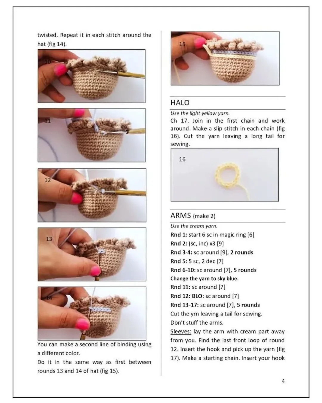 Butterfly Angel Doll Crochet Pattern