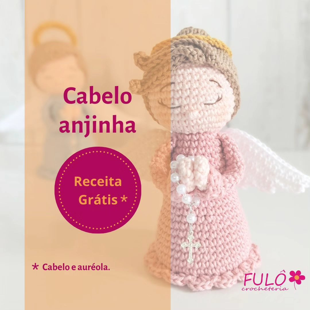 Cabelo e auréola de anjinha: Grátis!