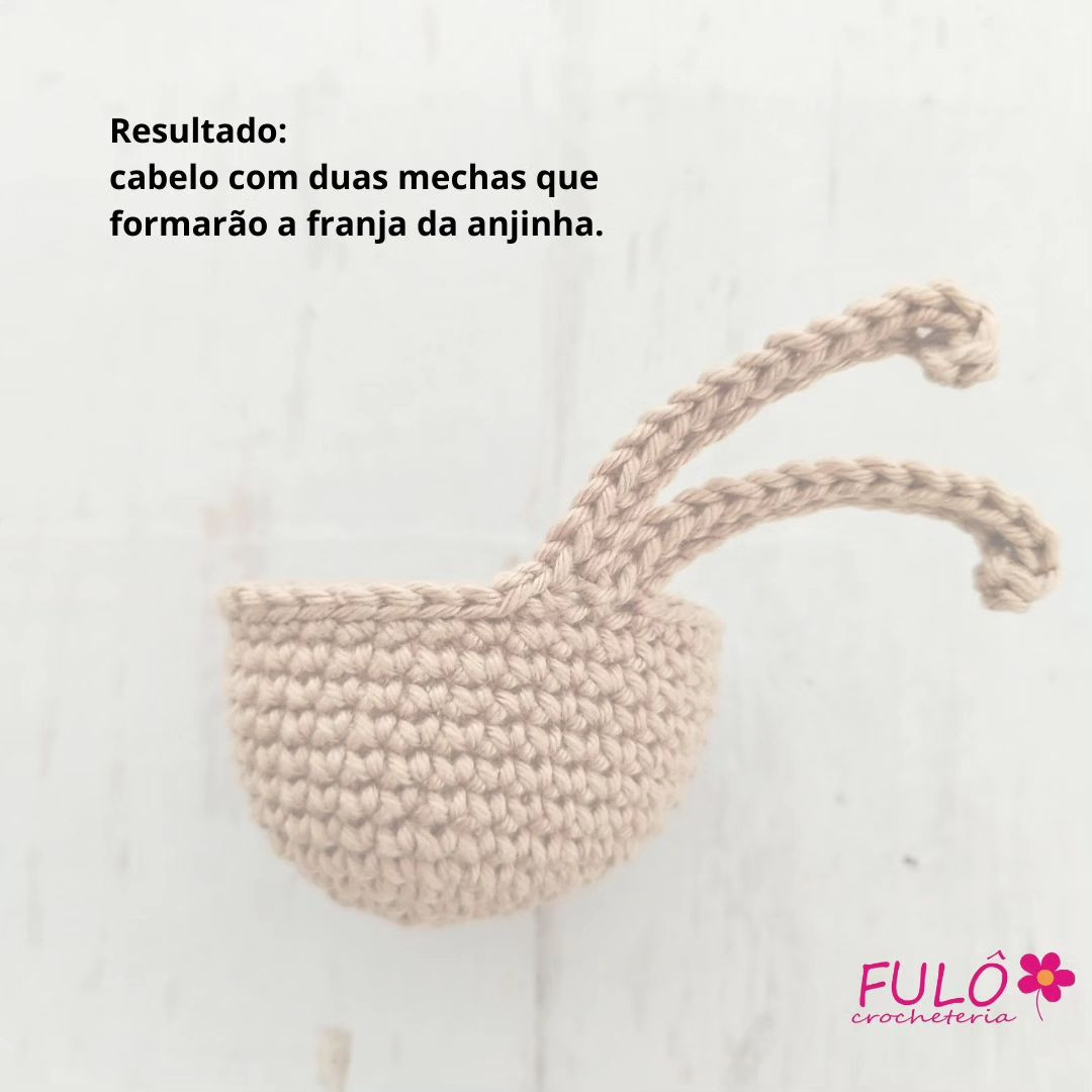 Cabelo e auréola de anjinha: Grátis!