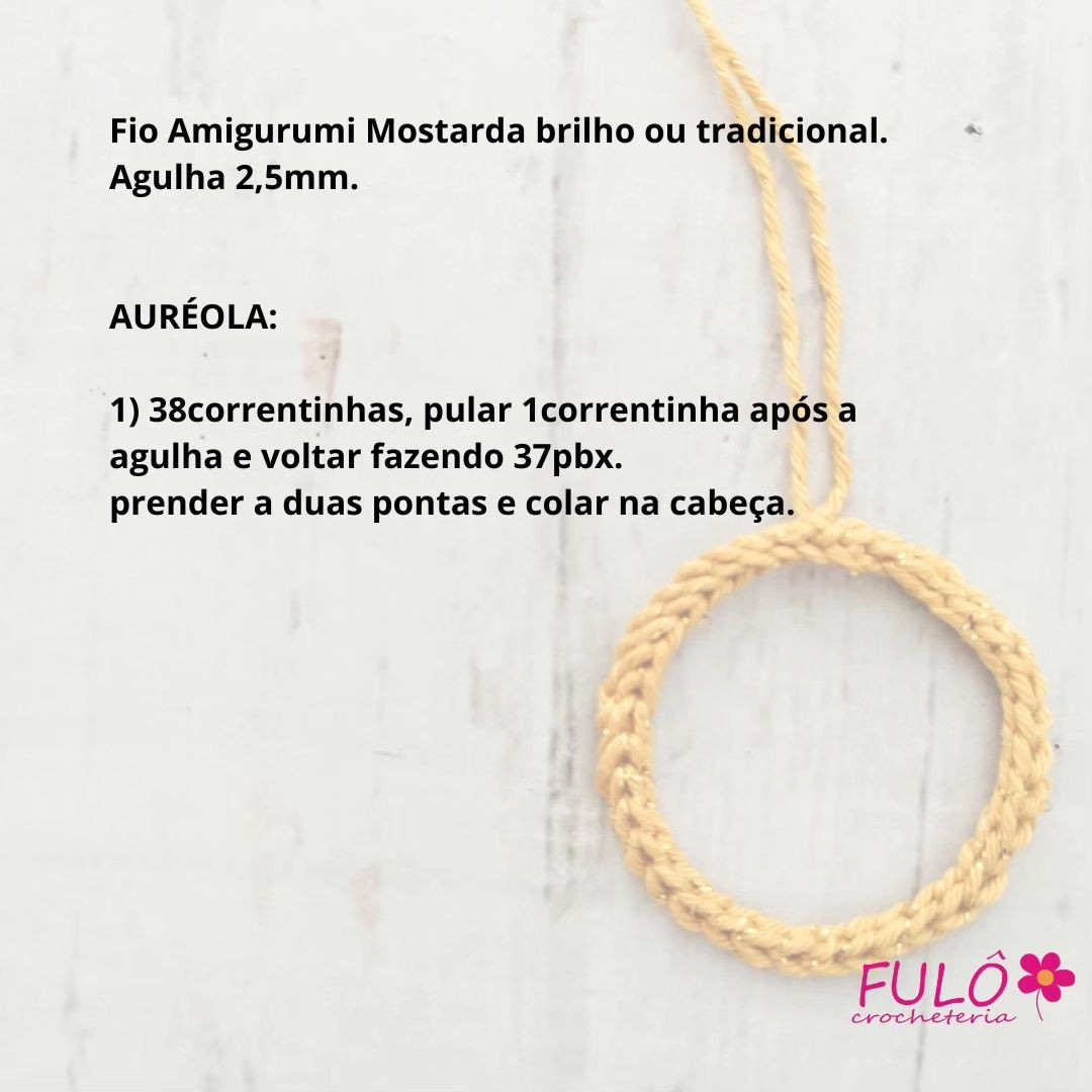 Cabelo e auréola de anjinha: Grátis!