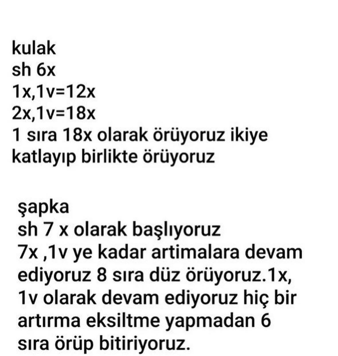 Can Bebek Amigurumi Tığ İşi Şeması
