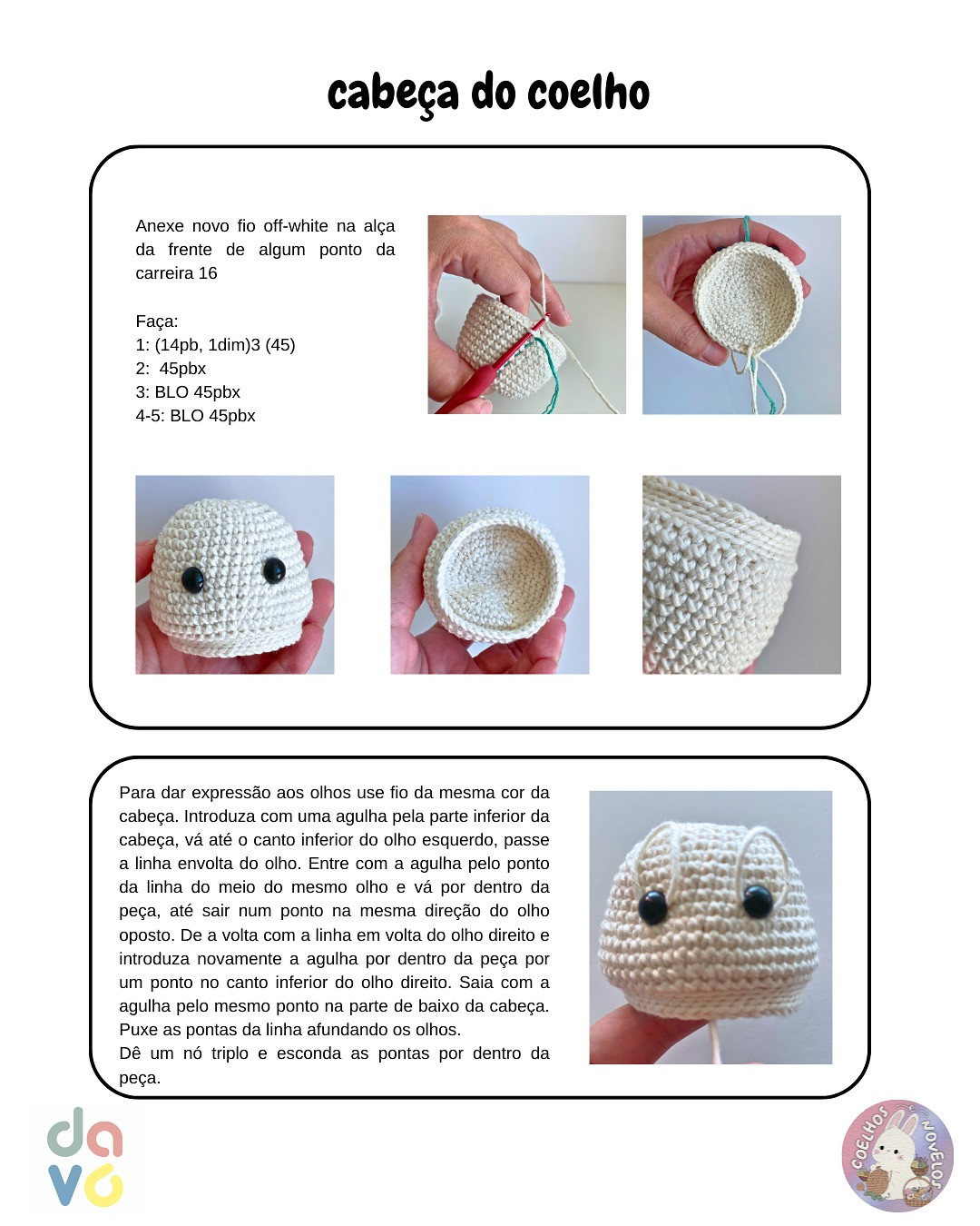 Cartinha de coelhinho mágico de Páscoa: Gráfico gratuito!