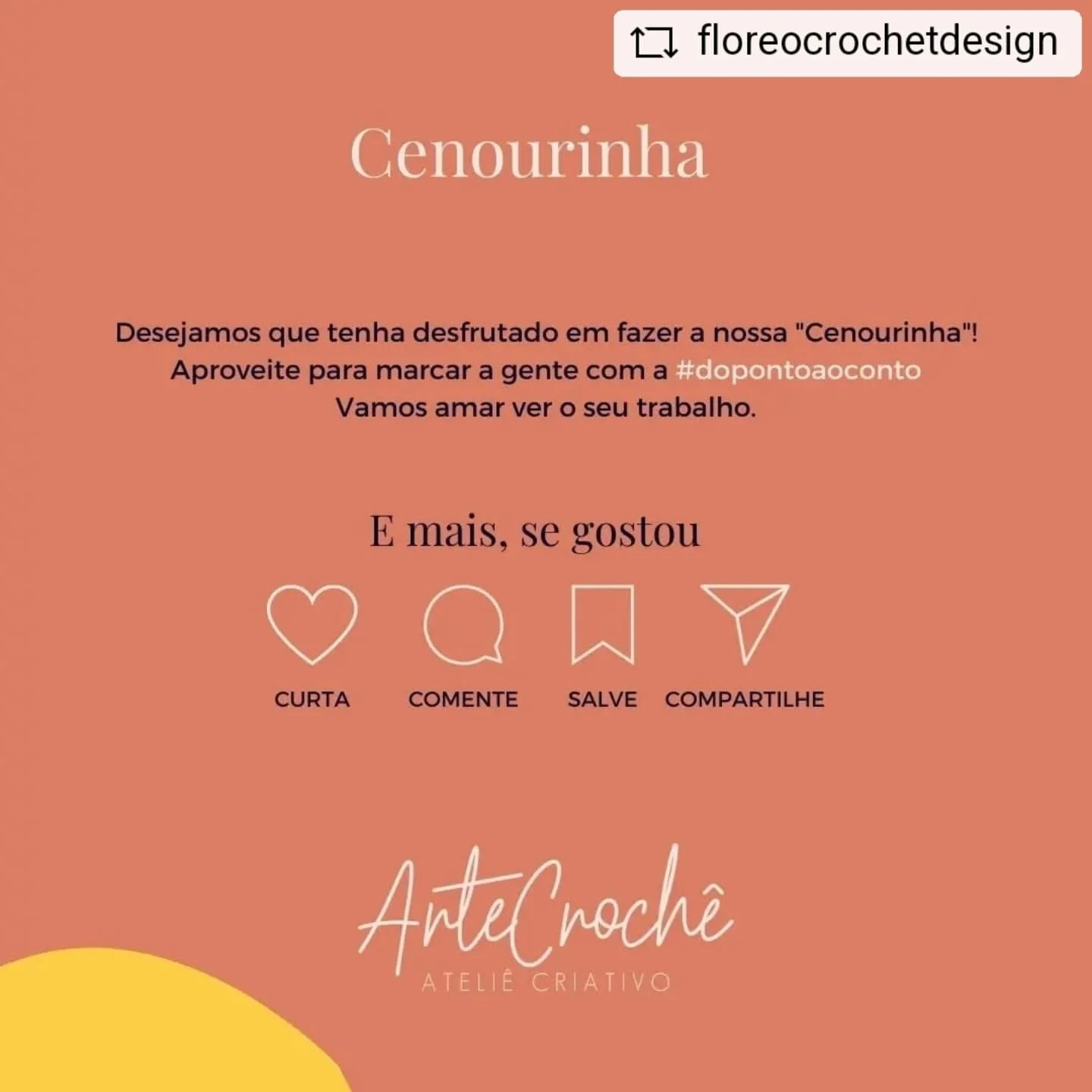 Cenourinha de crochê: Gráfico gratuito para download