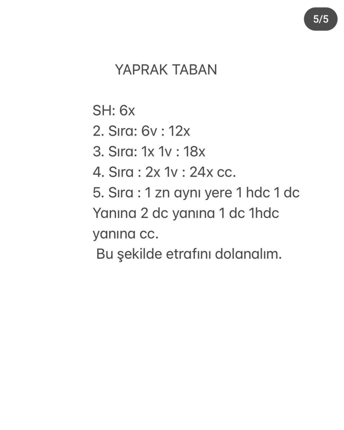 Çiçek Demetli Toka Tığ İşi Yapımı