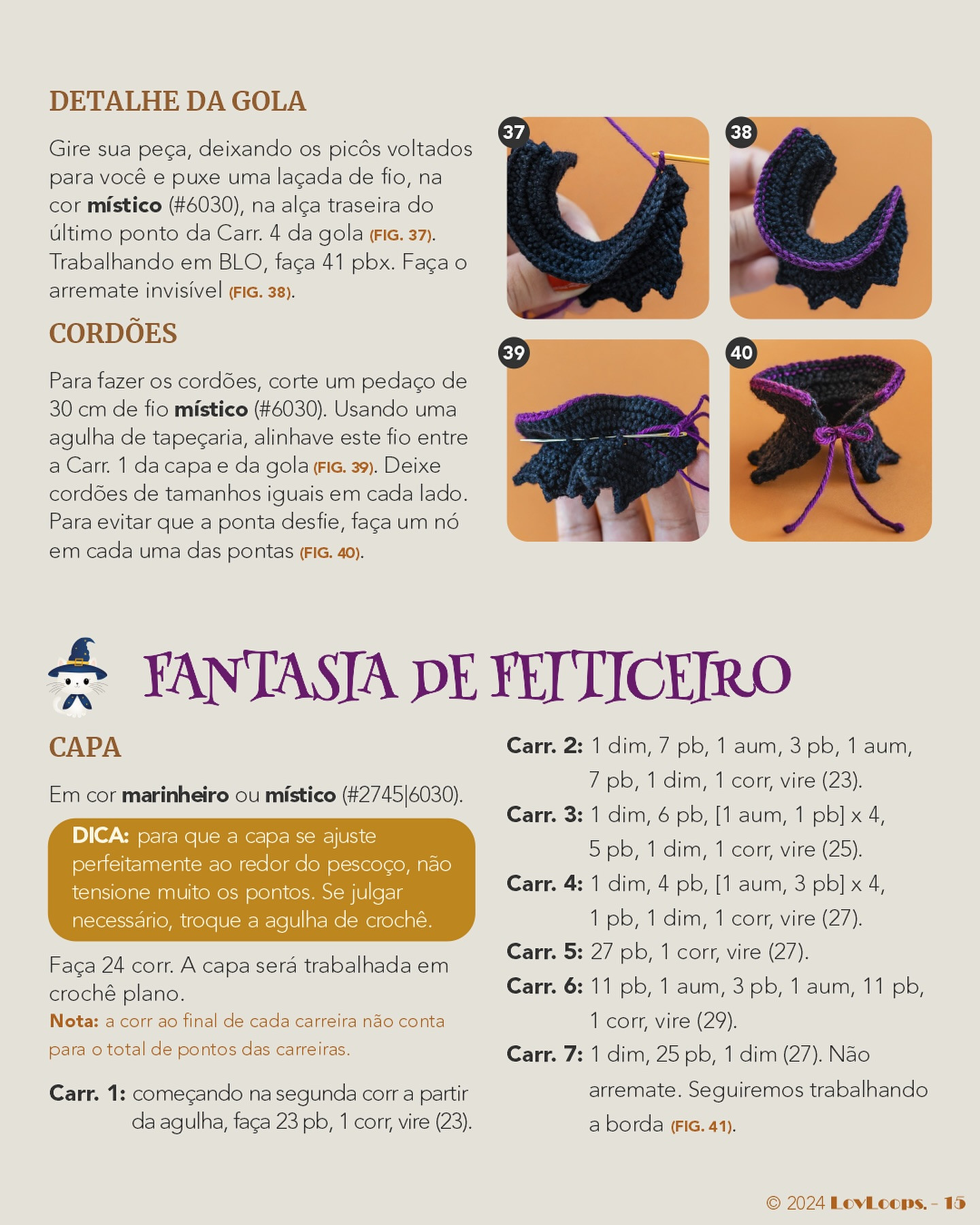 Coleção de Gatinhos de Halloween: Gráficos de Crochê Grátis