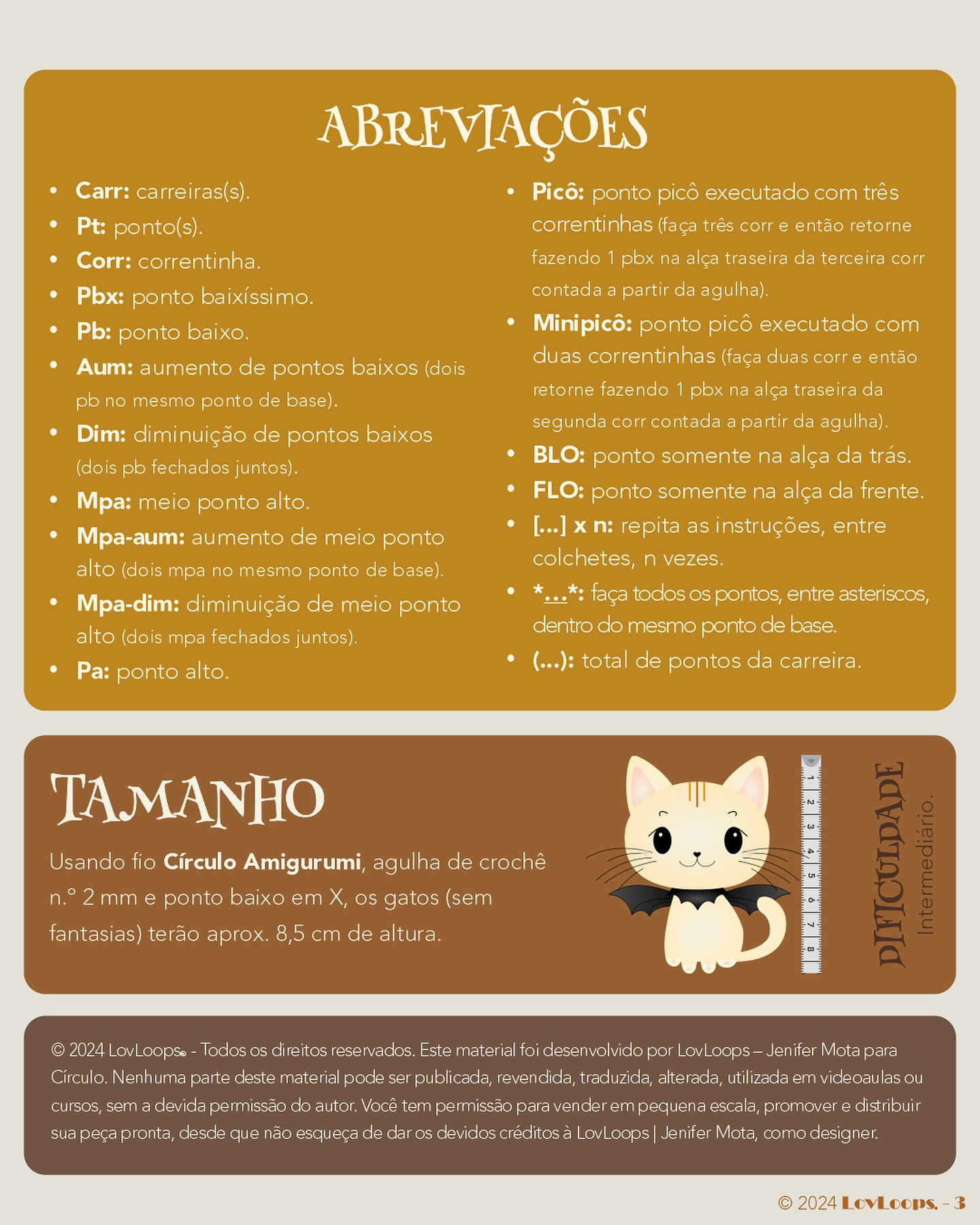 Coleção de Gatinhos de Halloween: Gráficos de Crochê Grátis